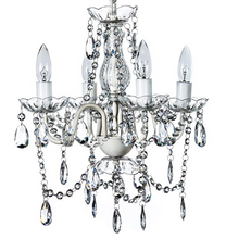 Load image into Gallery viewer, Small Crystal Chandelier